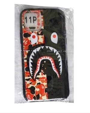 A Bathing Ape Bape Shark Camo iPhone 11 Pro Case